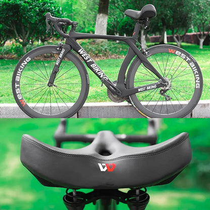 Westbiking - Extra Wide Comfort Bicycle Saddle