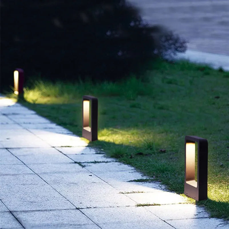 LumiJardin - Borne Lumineuse Design pour Extérieur