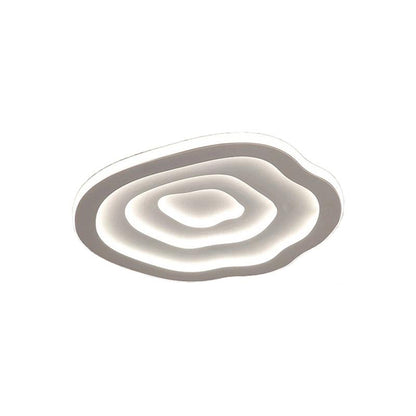 Lampe de Plafond Acrylique Ondulée - Éclairage LED Moderne et Élégant