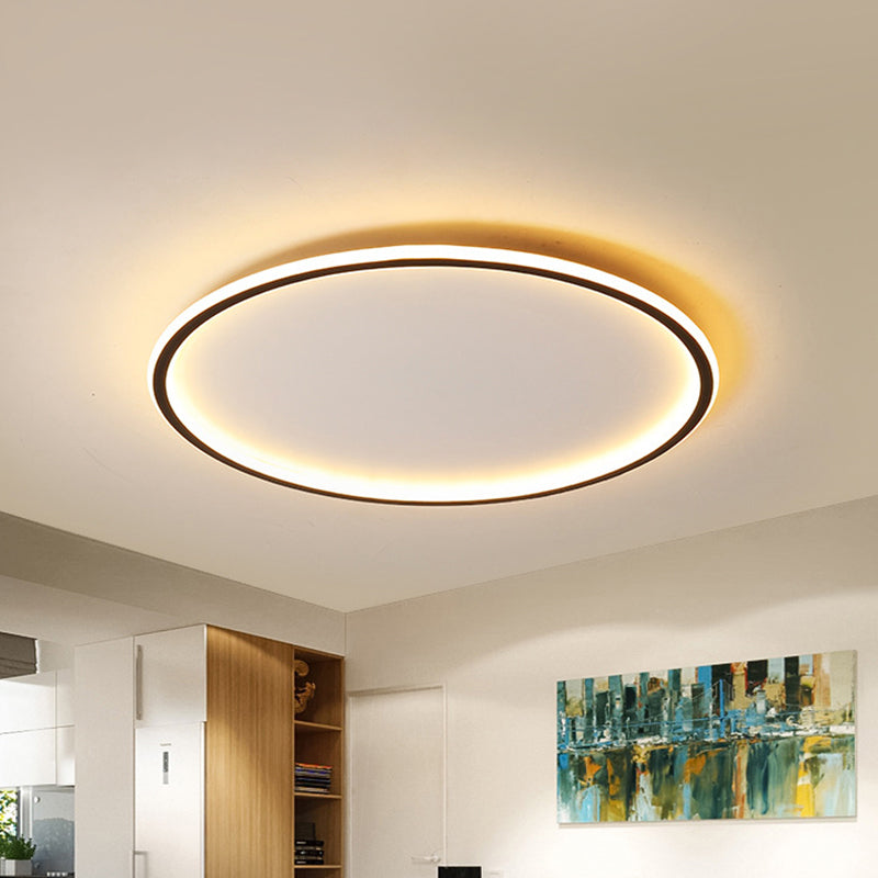 LumiNordique - Plafonnier LED Scandinave avec Télécommande