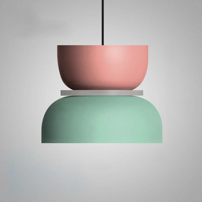 Suspension Luminaire Scandinave Pastel Macaron Design