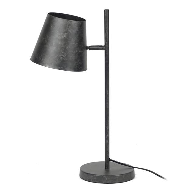 Lampe de Table Industrielle - Éclairage Moderne Anthracite