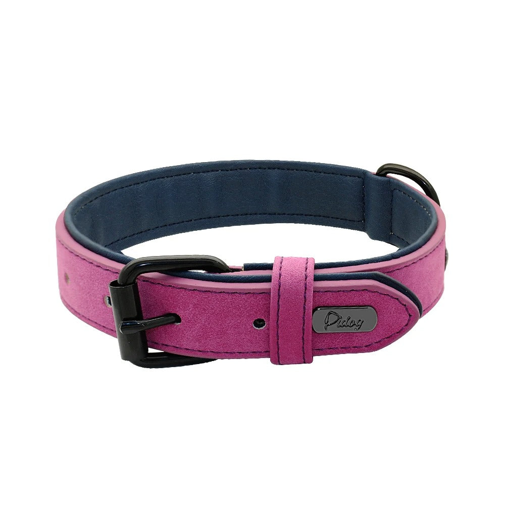 RoyalCanis - Collier Premium Cuir pour Grands Chiens