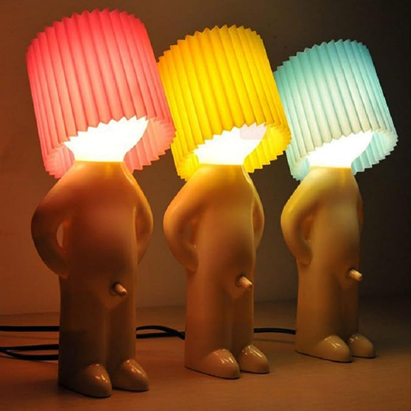 Homme Amusant - Lampe de Table Unique et Cadeau Original