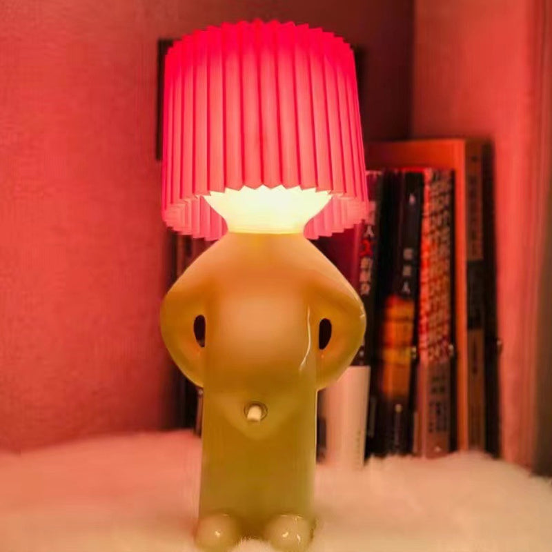 Homme Amusant - Lampe de Table Unique et Cadeau Original