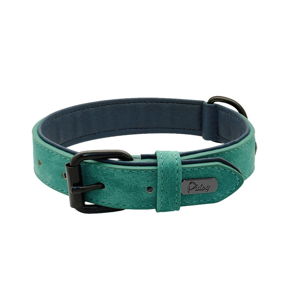 RoyalCanis - Collier Premium Cuir pour Grands Chiens