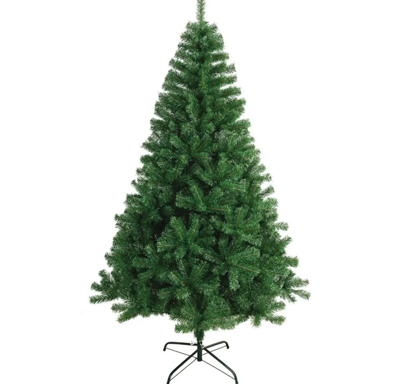 Sapin de Noël Artificiel Premium 60-210cm - Arbre de Noël Vert Dense - Décoration Festive - 6 Tailles Disponibles