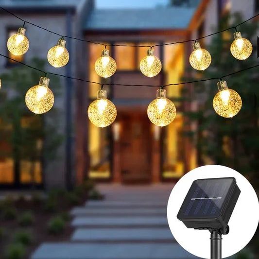 Lumières Solaire Éclat™ – Guirlande Lumineuse Étanche pour Éclairer Vos Espaces Extérieurs