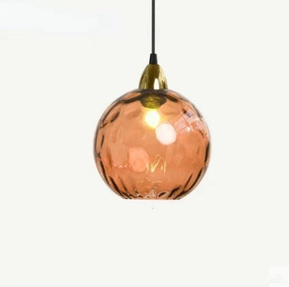 Suspension Lumisphère - Globe en Verre Transparent