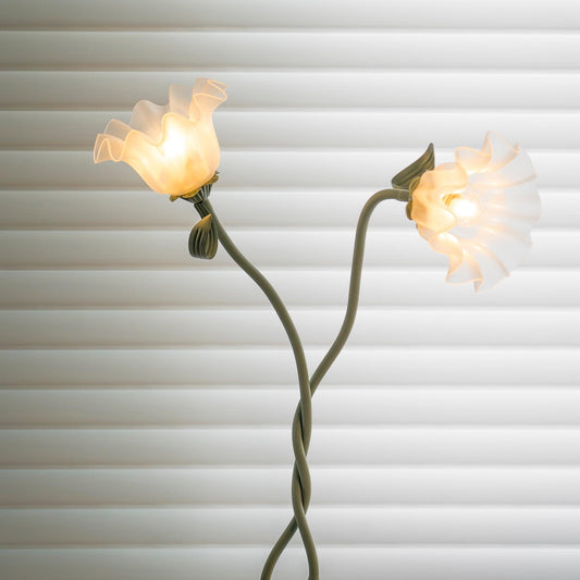 Lampe sur Pied Florale - Design Moderne et Élégant