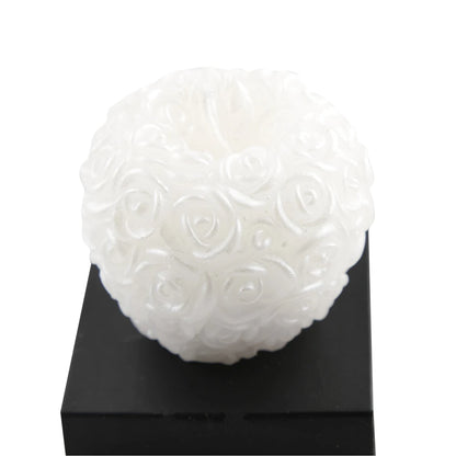 Bougie Rose 3D Parfumée | Bougie Décorative Artisanale 7cm | Cadeau Romantique pour Femme | Décoration Maison