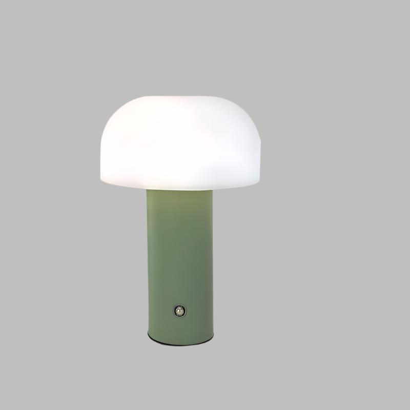 LumiFungi - Lampe de Table Design Scandinave Tactile Rechargeable