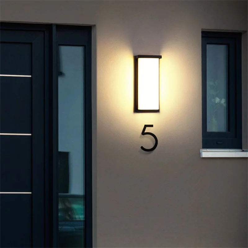 Luminaria UrbanGlow – Appliques LED Extérieures Modernes pour un Éclairage Élégant