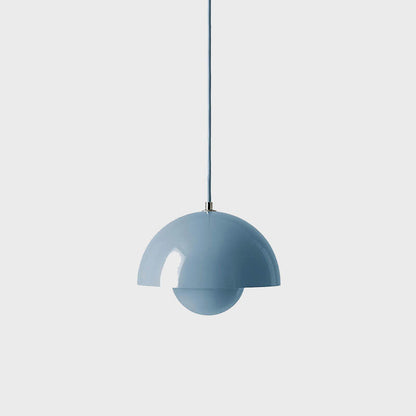 Suspension Luminaire Demi-Sphère Style Nordique Pastel