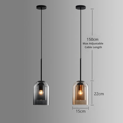 Lampe Suspendue RetroLuxe™ – Éclairage au Charme Rétro