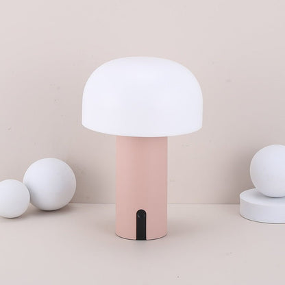 LumiFungi - Lampe de Table Design Scandinave Tactile Rechargeable