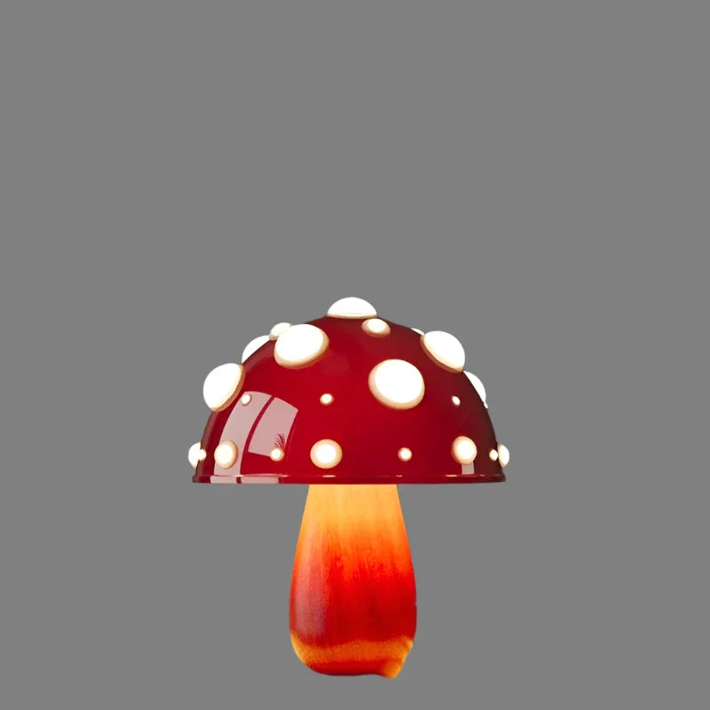 Lampe LED Champignon Rechargeable - Veilleuse Design Nature pour Chambre