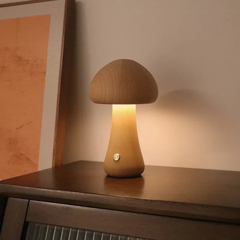 Lumière Féerique - Lampe Tactile en Forme de Champignon