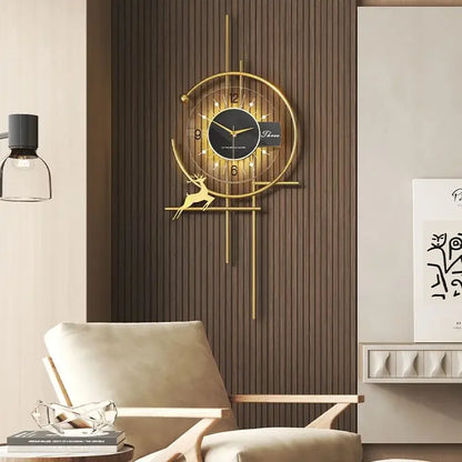 ChronoArt - Horloge Murale Design Contemporaine Lumineuse