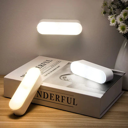 Lampe Murale Sans Fil LED USB avec Capteur de Mouvement Rechargeable