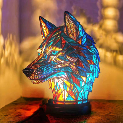 Lampe 3D en Verre Animal Décoratif - Éclat et Élégance pour Votre Intérieur