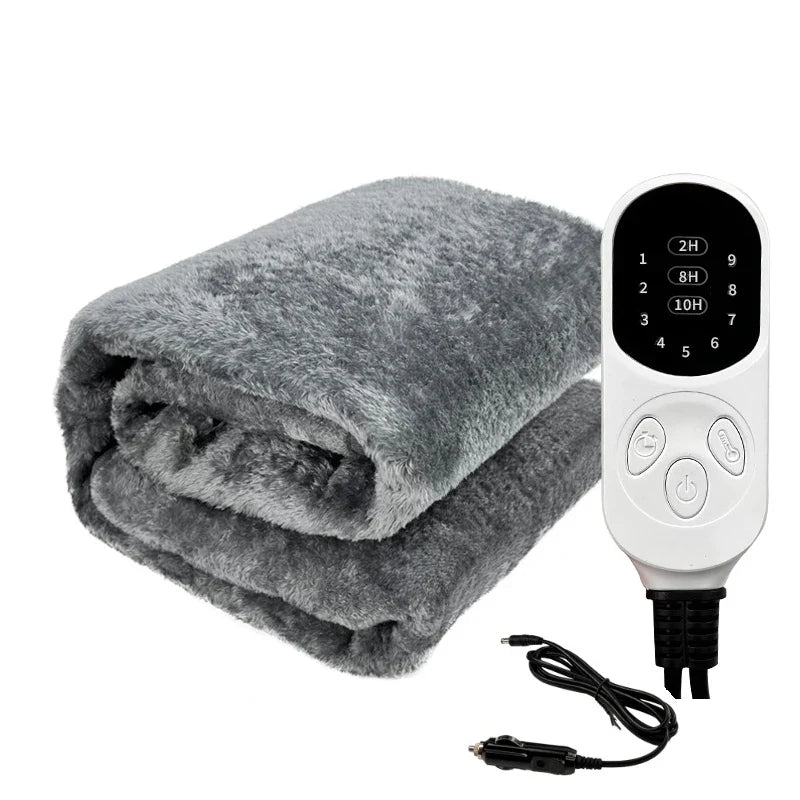 Couverture Chauffante Lavable 12V pour Véhicules