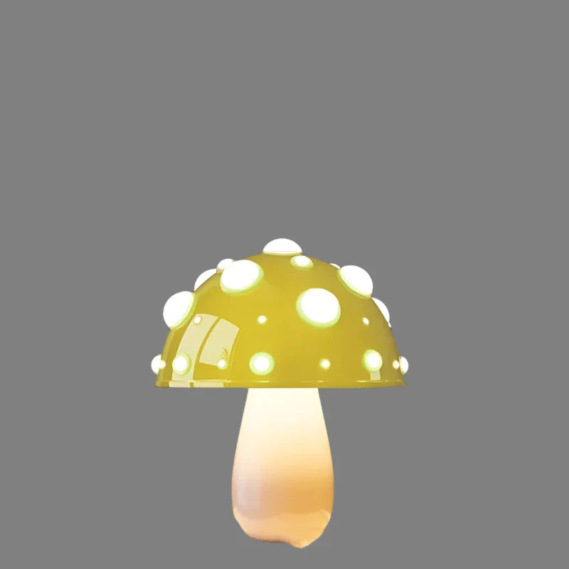 Lampe LED Champignon Rechargeable - Veilleuse Design Nature pour Chambre