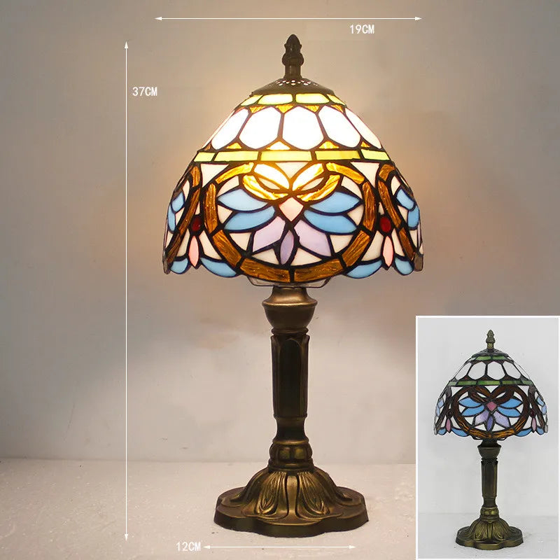 Lampe de bureau style Tiffany - Élégance colorée et intemporelle