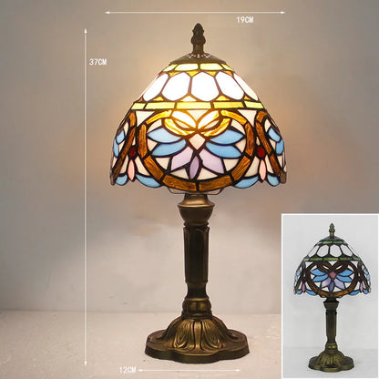 Lampe de bureau style Tiffany - Élégance colorée et intemporelle