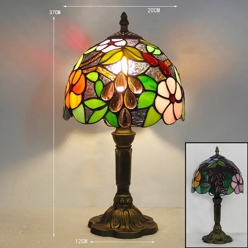 Lampe de bureau style Tiffany - Élégance colorée et intemporelle