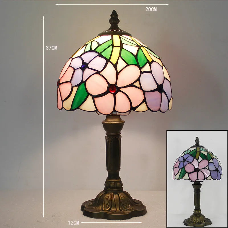 Lampe de bureau style Tiffany - Élégance colorée et intemporelle