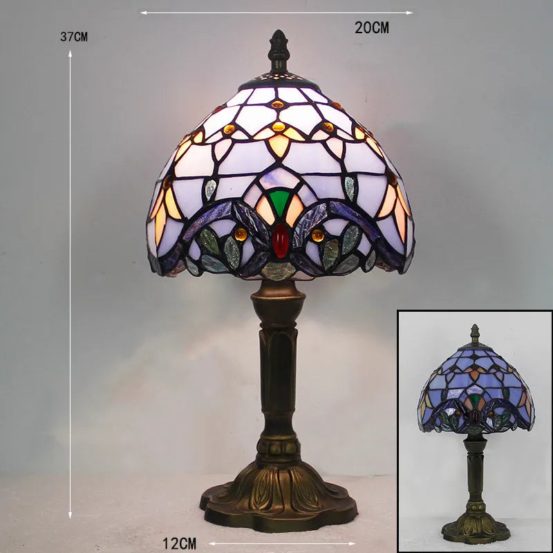 Lampe de bureau style Tiffany - Élégance colorée et intemporelle