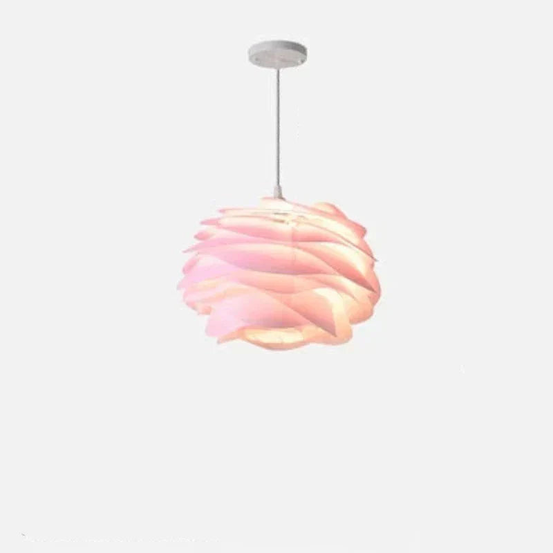 LumiFloralis | Suspension Artistique en Verre Design Rosace