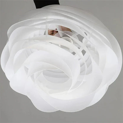 LumiFloralis | Suspension Artistique en Verre Design Rosace