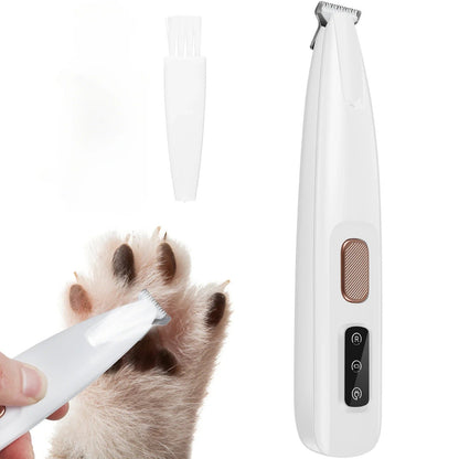 TrimEase – Tondeuse Silencieuse et Précise pour Pattes de Chiens et Chats