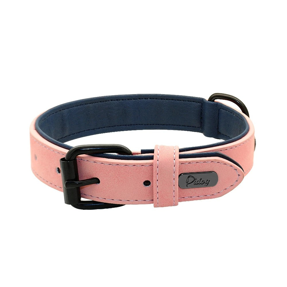 RoyalCanis - Collier Premium Cuir pour Grands Chiens