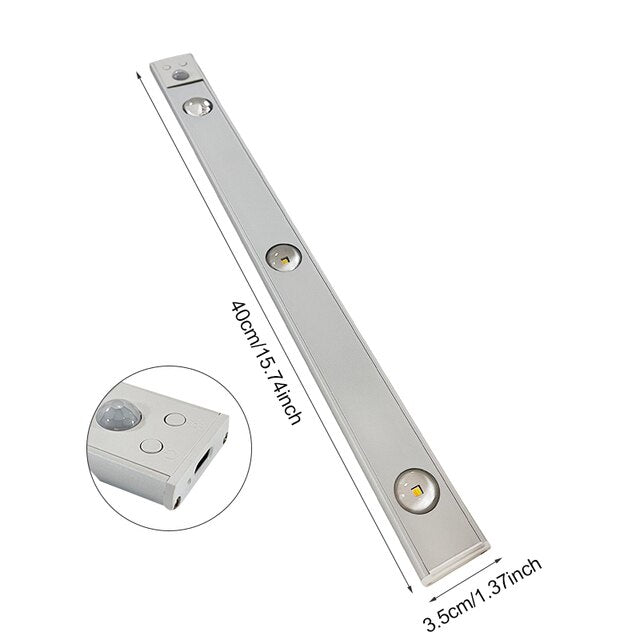 Éclairage LED Intelligent Sans Fil avec Capteur de Mouvement