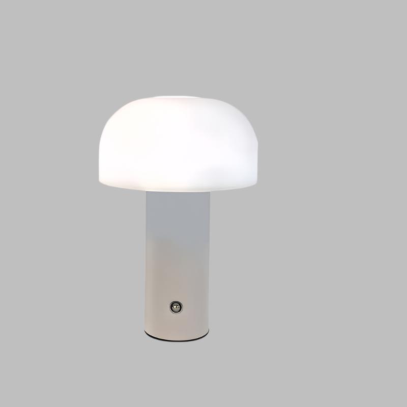 LumiFungi - Lampe de Table Design Scandinave Tactile Rechargeable