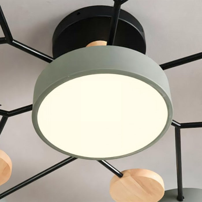 BrancheLumi™ – Plafonnier LED Élégant au Design Scandinave